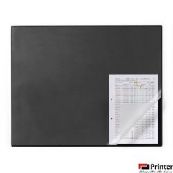 Podkład na biurko z zabezpieczeniem krawędzi 650x500mm czarny DURABLE 729301 SALE