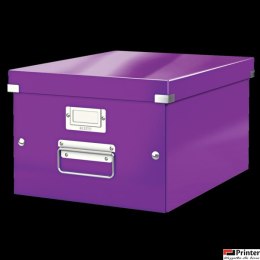 Pudełko LEITZ Click & Store A4 fioletowe 60440062