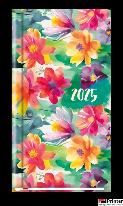 Terminarz Kieszonkowy 90x165mm 2026 Michalczyk i Prokop T-231F-03 kalendarz 1 tydzień na 2 stronach