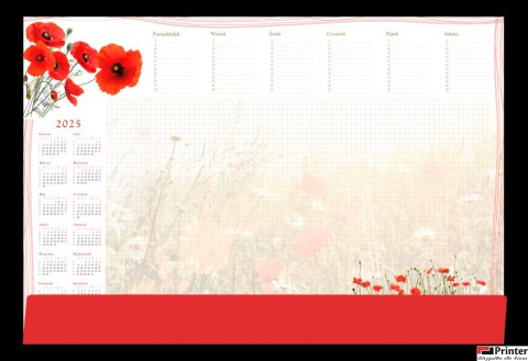 Terminarz-Planer B3 z listwą 2026 Maki Michalczyk i Prokop T-2-B3-4 kalendarz