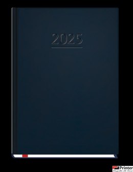 Terminarz Popularny A5 2026 - granat Michalczyk i Prokop T-209V-G kalendarz 1 tydzień na 2 stronach