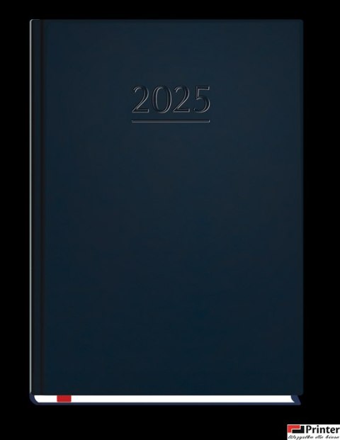 Terminarz Popularny A5 2026 - granat Michalczyk i Prokop T-209V-G kalendarz 1 tydzień na 2 stronach