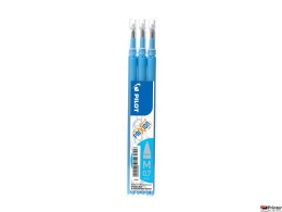 Wkład FRIXION 0.7 jasnoniebieski PIRBLS-FR7-LB-S3 PILOT opakowanie 3szt.