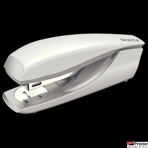 Zszywacz średni metalowy Leitz Style, biały, 10 lat gwarancji, 30 kartek 55620004