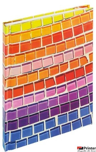 Brulion A5 96k linia mix kolorów 150-1222