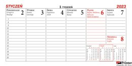 Kalendarz biurowy B12 JOWISZ-2026 BESKIDY