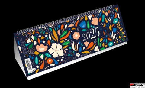 Kalendarz ze spiralką A4 - poziomy 2025 Michalczyk i Prokop T-100-2-20