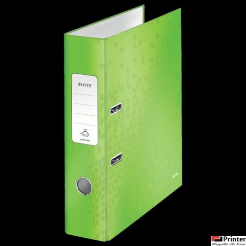 Segregator z mechanizmem WOW Leitz 180, A4/80mm, zielony 10050054