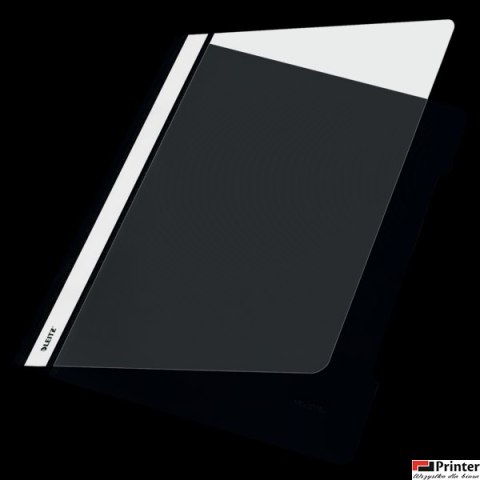 Skoroszyt sztywny A4 Leitz, czarny opakowanie 25 szt. 41910095 SALE