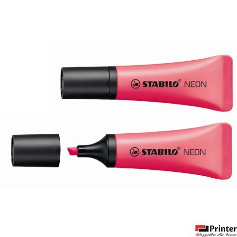 Zakreślacz STABILO neon różowy 72/56