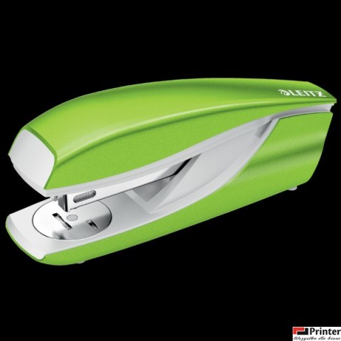 Zszywacz średni metalowy Leitz, zielony, 10 lat gwarancji, 30 kartek 55021054