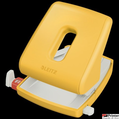 Dziurkacz Leitz Cosy, żółty, 30 kartek, 10 lat gwarancji 50040019