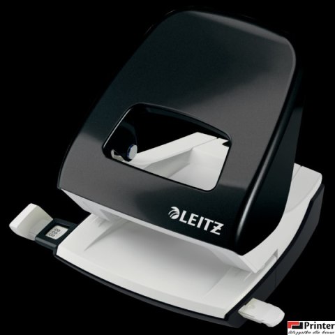 Dziurkacz duży metalowy Leitz, czarny, 10 lat gwarancji, 30 kartek 50081095