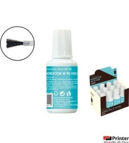 Korektor w płynie GR-20, pędzelek, 20 ml GRAND 160-1266