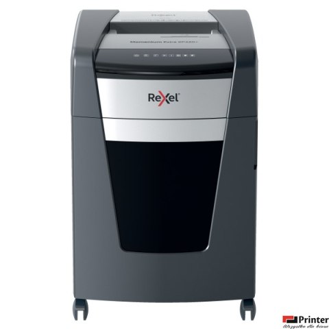 Niszczarka Rexel Momentum Extra XP420+, P4, 20 kartek, 60 l kosz 2021421XEU