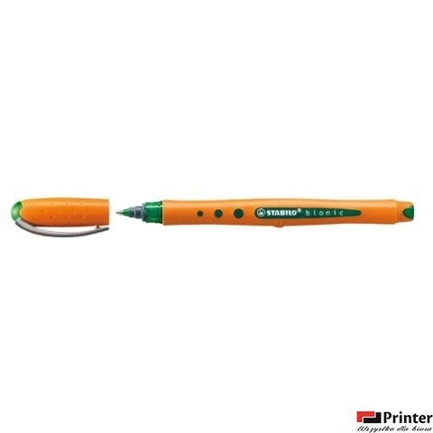 Pióro kulkowe BIONIC WORKER + cienki zielony 2016/36 STABILO
