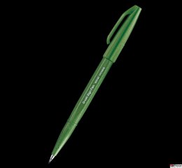 Pisak pędzelkowy do kaligrafii oliwkowy SES15C-D2X PENTEL SALE