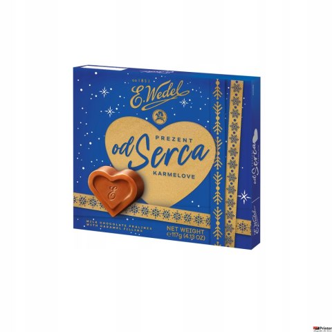 Praliny PREZENT Od Serca 117g WEDEL MOTYW ZIMOWY
