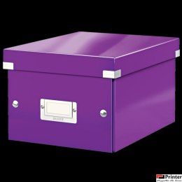 Pudełko LEITZ Click & Store A5 fioletowe 60430062