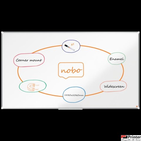 Tablica porcelanowa panoramiczna Nobo Premium Plus 85 1880x1060mm 1915369