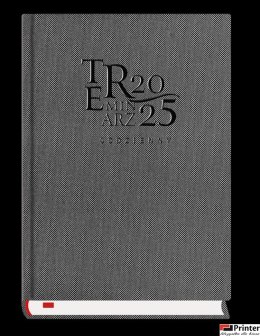 Terminarz Codzienny A5 2026 -metalik Michalczyk i Prokop T-255T-2M kalendarz dzienny (sb i nd na oddzielnych stronach)