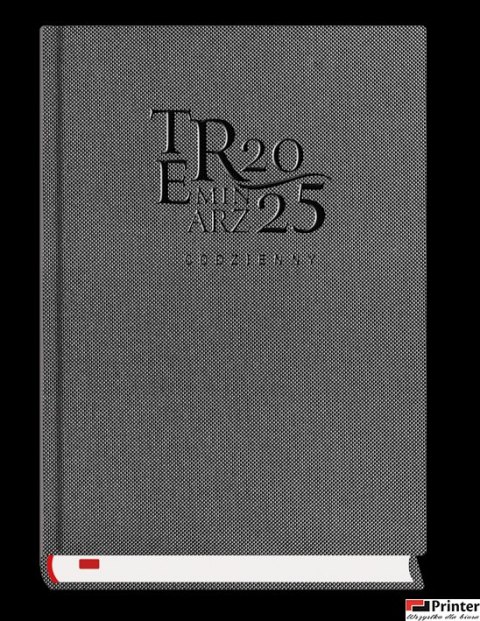 Terminarz Codzienny A5 2026 -metalik Michalczyk i Prokop T-255T-2M kalendarz dzienny (sb i nd na oddzielnych stronach)