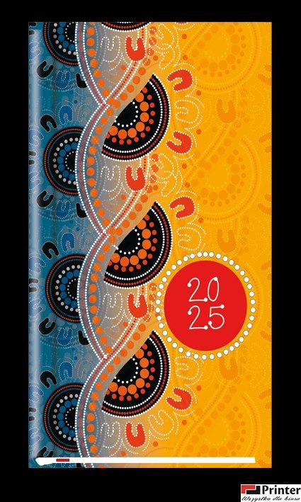 Terminarz Kieszonkowy 90x165mm 2026 Michalczyk i Prokop T-231F-05 kalendarz 1 tydzień na 2 stronach