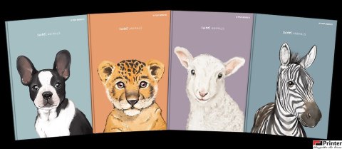 Brulion TOP ANIMAL SZY A5 96K 70G linia 400169480 Top 2000