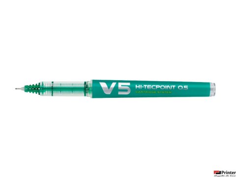Cienkopis V5 CARTRIGE SYSTEM 0.3mm zielony (10szt) PIBXC-V5-G-BG PILOT (X) SALE