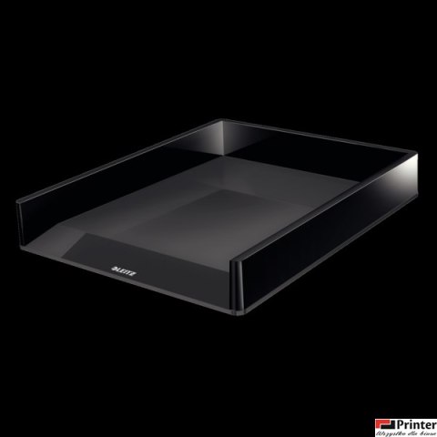 Półka na dokumenty LEITZ WOW dwukolorowa czarno-szara 53610095