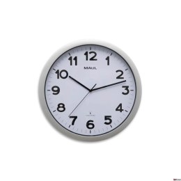 ZEGAR ŚCIENNY MAULstep 40RC SREBRNY 90540/95 ML