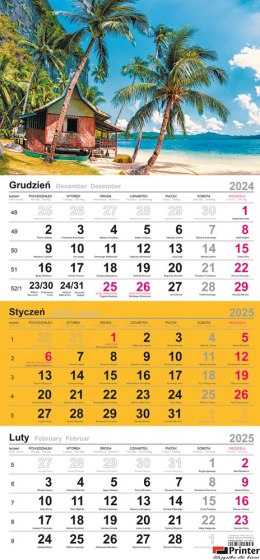 Kalendarz trójdzielny (H) 2026 Michalczyk i Prokop T-106T-07