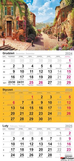 Kalendarz trójdzielny (H) 2026 Michalczyk i Prokop T-106T-08