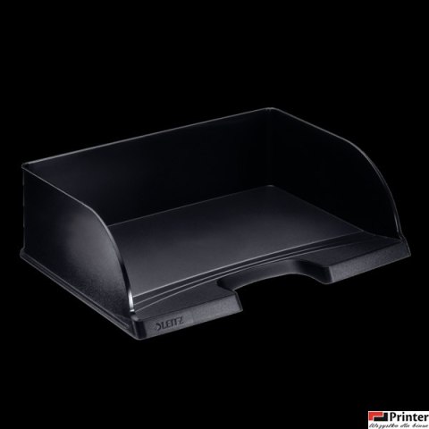 Półka na dokumenty otwarta od dłuższego boku Jumbo, czarny Leitz , 52190095