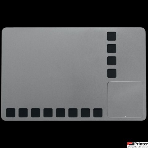 Tablica magnetyczna wielofunkcyjna Nobo Quartet, 61 x 39 cm, srebrna 1903812