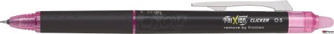 Pióro kulkowe PILOT FRIXION CLICKER POINTSYNERGY różowe 0.5 BLRT-FRP5-P