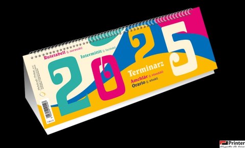 Kalendarz ze spiralką A4 - poziomy 2026 Michalczyk i Prokop T-100-2-23