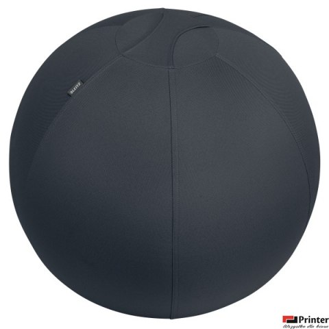 Piłka do siedzenia Leitz Ergo, 65cm, z zabezpieczeniem przed niekontrolowanym toczeniem się, ciemnoszara 65420089