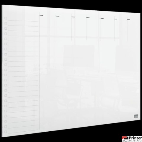 Planer akrylowy tygodniowy na biurko Nobo Home A3 1915615