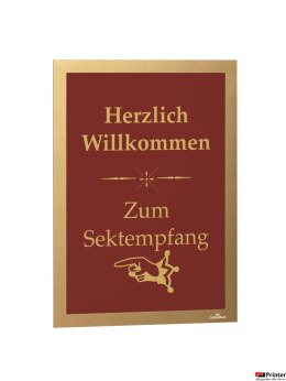 Ramka MAGAFRAME A4 - samoprzylepna magnetyczna złota 487230 2 szt.Ramki